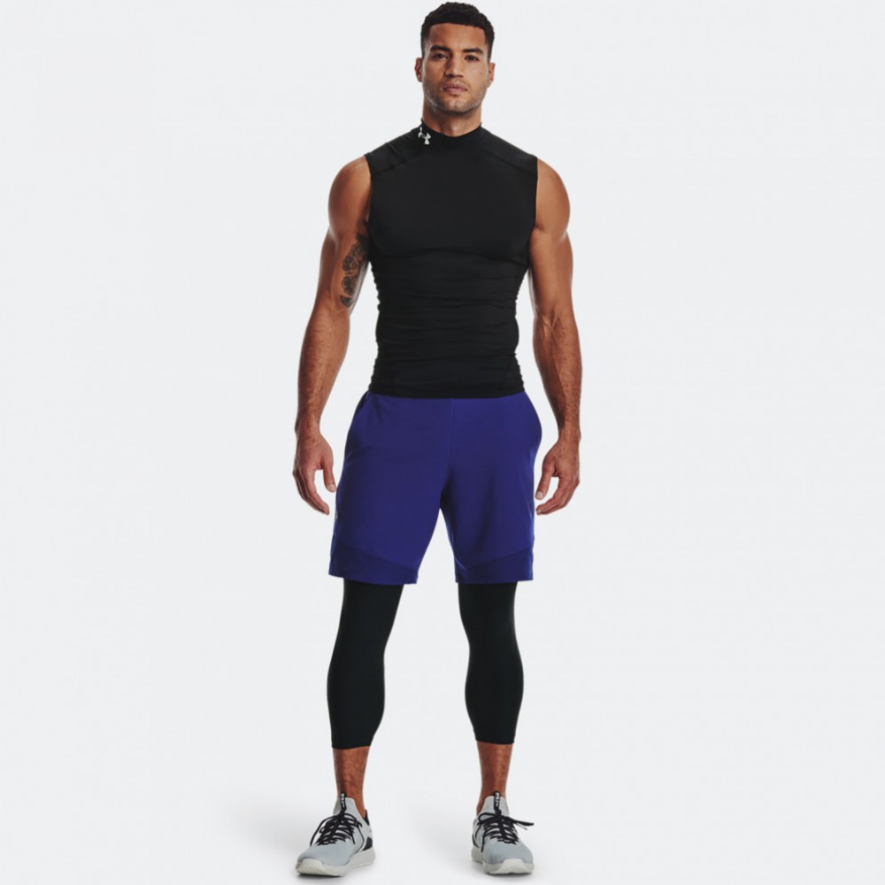 Тайтсы компрессионные мужские Under Armour Men's HeatGear® 3/4 Leggings (1361588-001)