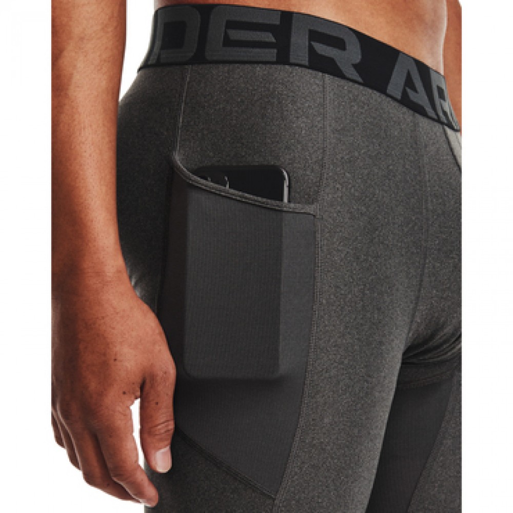 Тайтсы компрессионные мужские Under Armour Men's HeatGear® 3/4 Leggings (1361588-090)