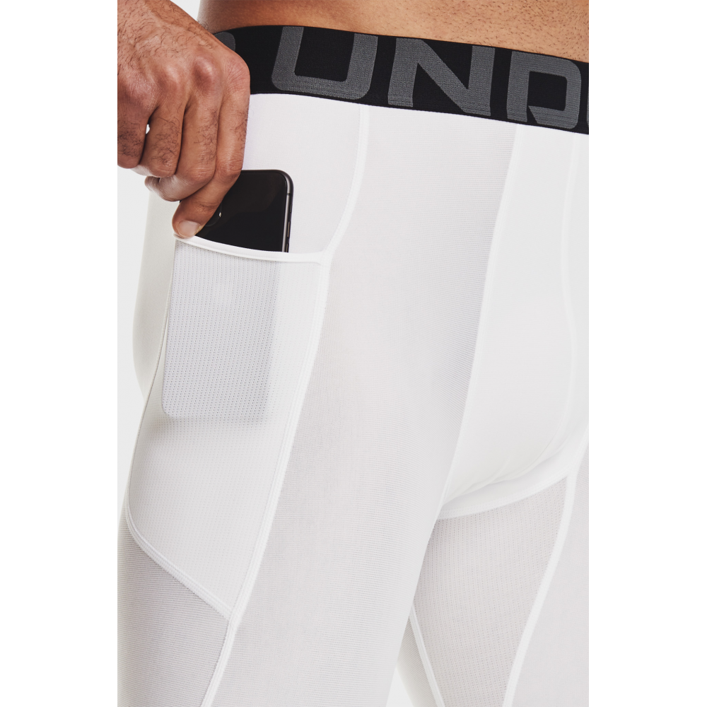 Тайтсы компрессионные мужские Under Armour Men's HeatGear® 3/4 Leggings (1361588-100)