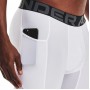 Шорты компрессионные мужские Under Armour Men's HeatGear® Pocket Long Shorts (1361602-100)