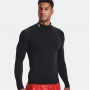 Футболка-лонгслив компресcионная мужская Under Armour Men's HeatGear® Mock Long Sleeve (1369606-001)