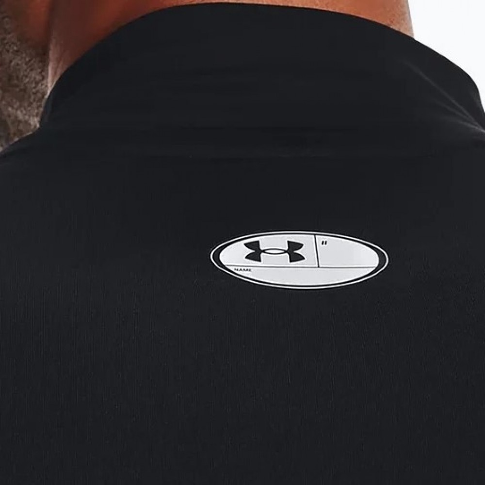 Футболка-лонгслив компресcионная мужская Under Armour Men's HeatGear® Mock Long Sleeve (1369606-001)