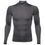 Футболка-лонгслив компресcионная мужская Under Armour Men's HeatGear® Mock Long Sleeve (1369606-090)