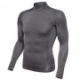 Футболка-лонгслив компресcионная мужская Under Armour Men's HeatGear® Mock Long Sleeve (1369606-090)