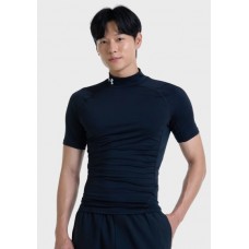 Футболка компрессионная мужская Under Armour Men's HeatGear® Mock Short Sleeve (1372586-001)