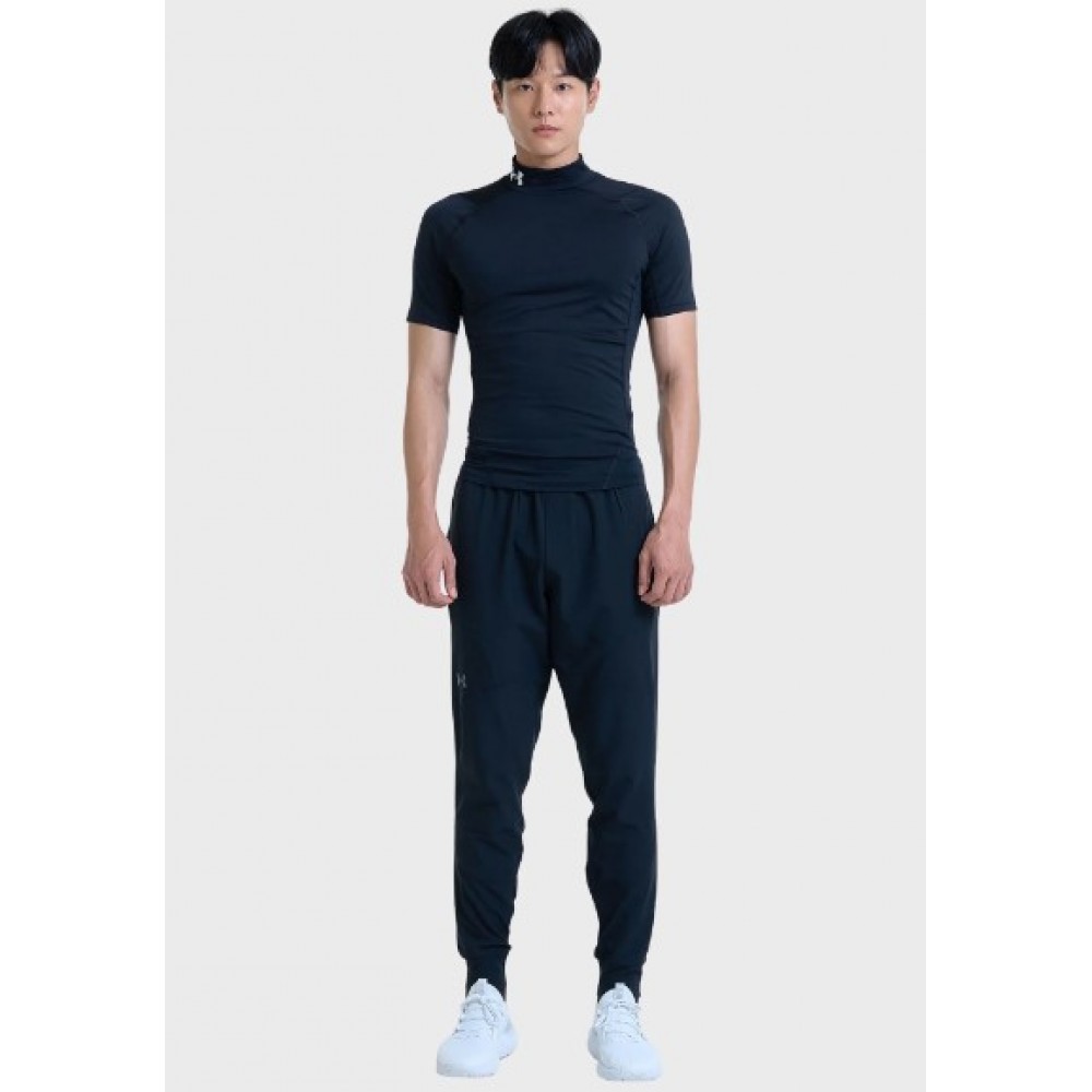 Футболка компрессионная мужская Under Armour Men's HeatGear® Mock Short Sleeve (1372586-001)
