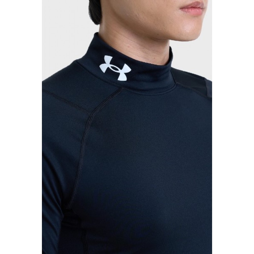 Футболка компрессионная мужская Under Armour Men's HeatGear® Mock Short Sleeve (1372586-001)