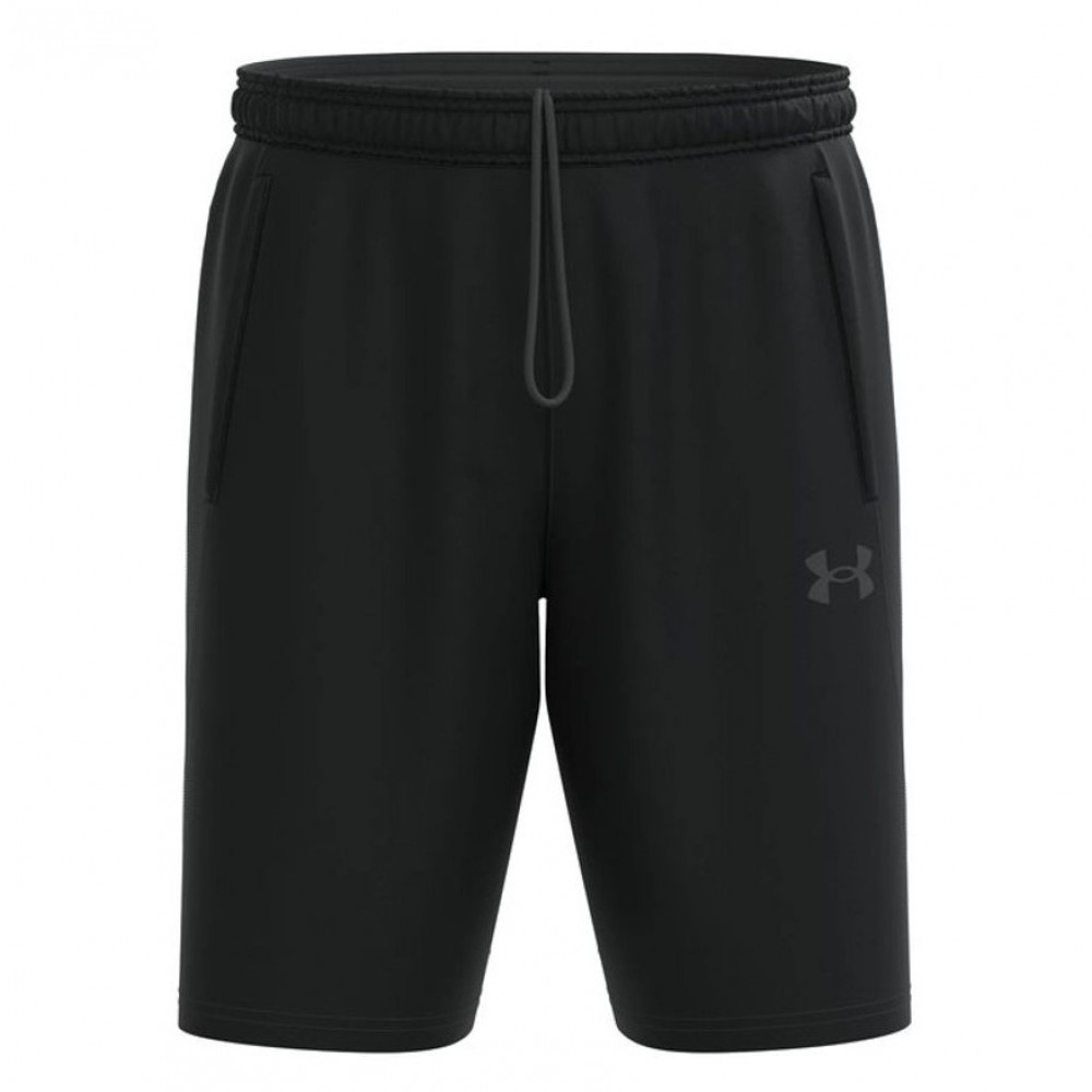 Шорты Under Armour Men's Baseline 10" Shorts  баскетольные мужские черные оригинал (1370220-001)