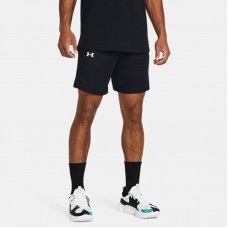 Баскетбольные шорты Under Armour Men's Baseline 7" Shorts черные оригинал (1383389-001)