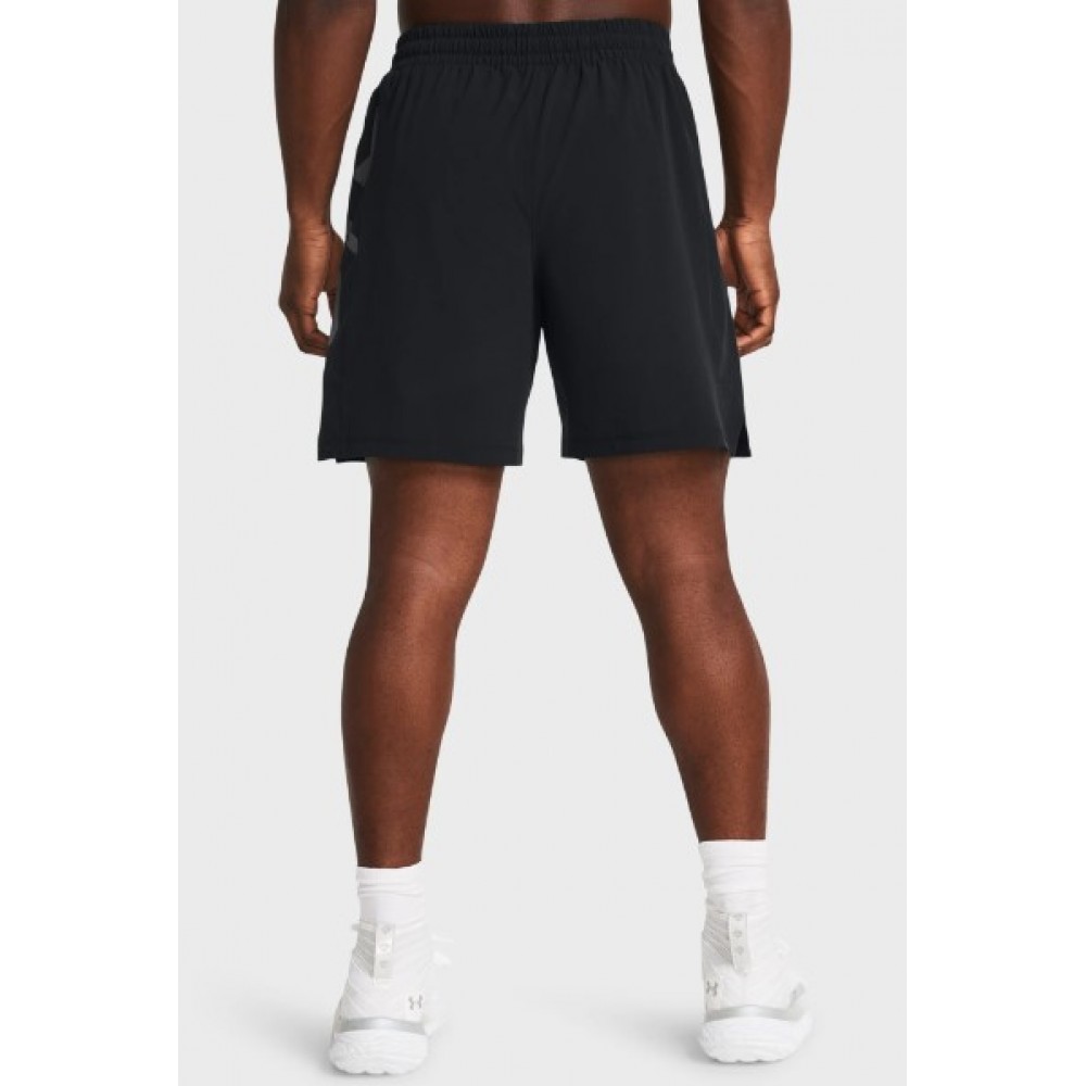 Шорты баскетольные мужские Under Armour Zone Woven 7" Men's Shorts (1383391-002)