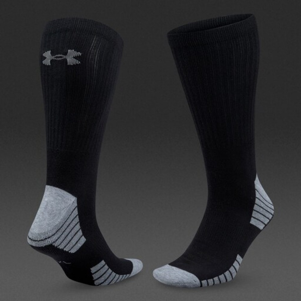 Носки спортивные Under Armour Heatgear Tech Crew 3 пары черные (1312341-001)