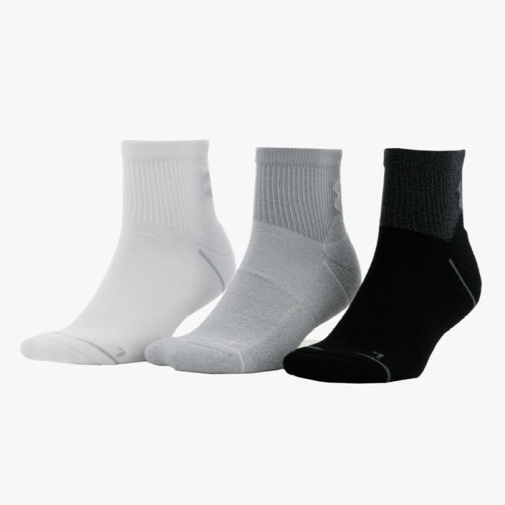 Носки спортивные Under Armour Phenom Quarter 3 пары (1329352-011)