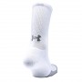 Носки спортивные Under Armour HeatGear® Crew Socks 3 пары белые (1346751-100)