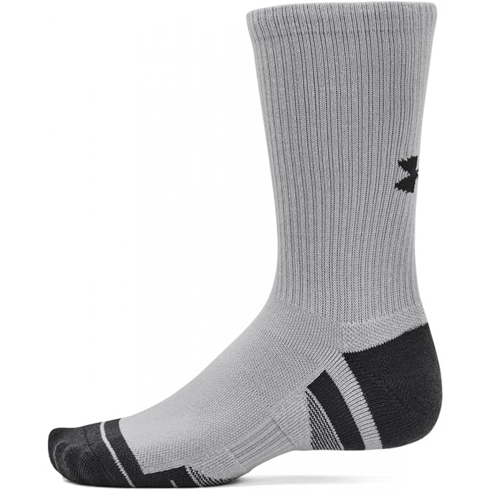 Носки спортивные Under Armour Performance Tech Crew Socks 3 пары (1379512-011)