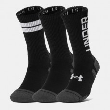 Носки спортивные Under Armour Performance Tech Crew Socks 3 пары (1379512-011)