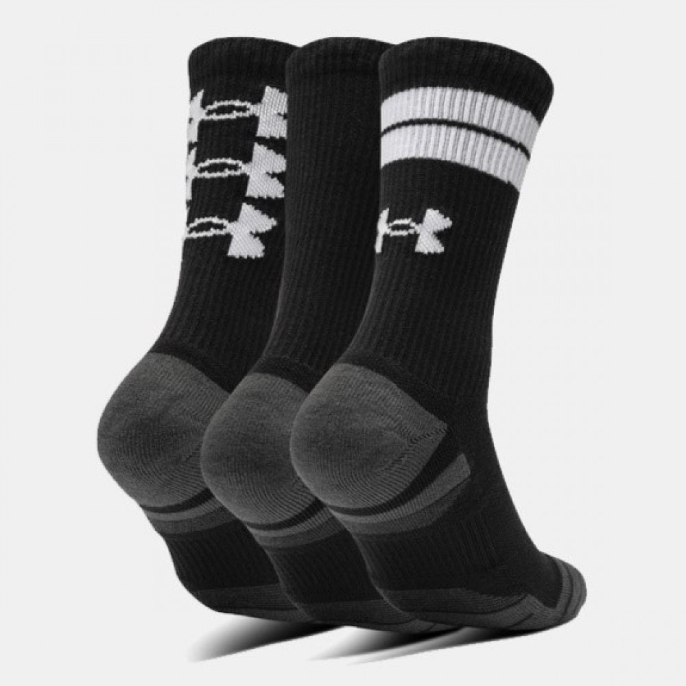 Носки спортивные Under Armour Performance Tech Crew Socks 3 пары (1379512-011)