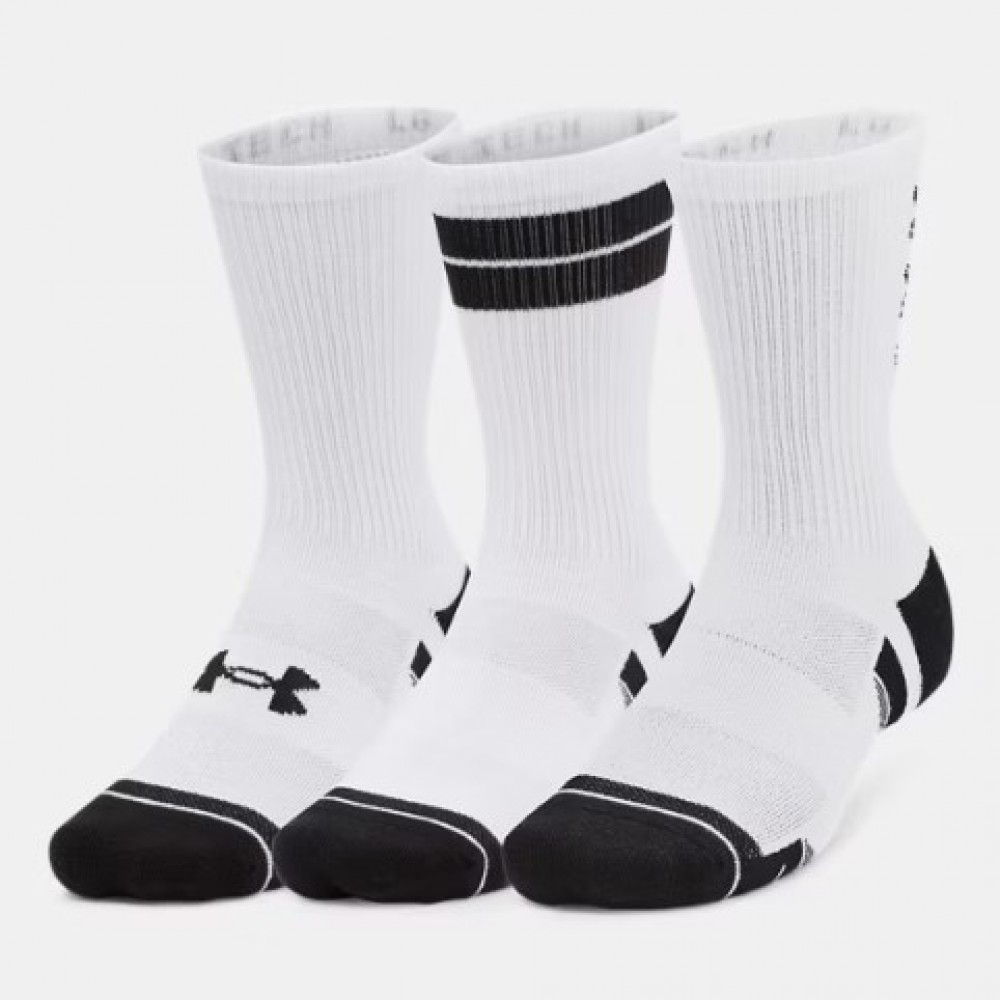 Носки спортивные Under Armour Performance Tech Crew Socks 3 пары (1379512-101)