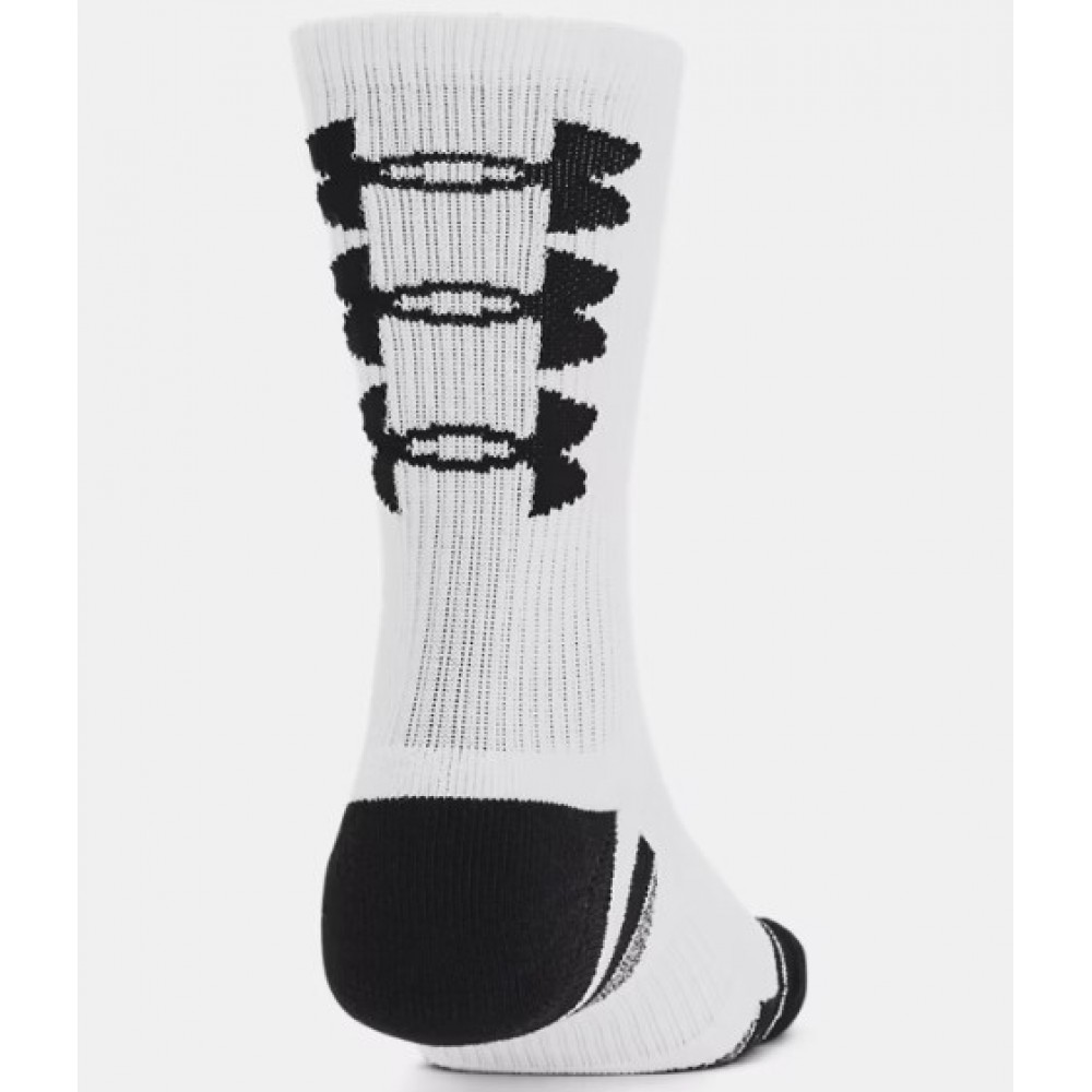 Носки спортивные Under Armour Performance Tech Crew Socks 3 пары (1379512-101)