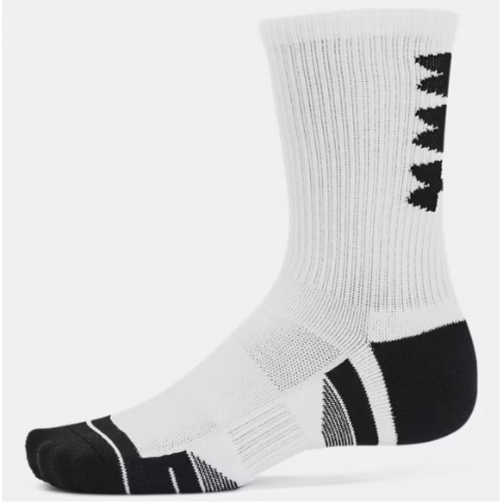 Носки спортивные Under Armour Performance Tech Crew Socks 3 пары (1379512-101)