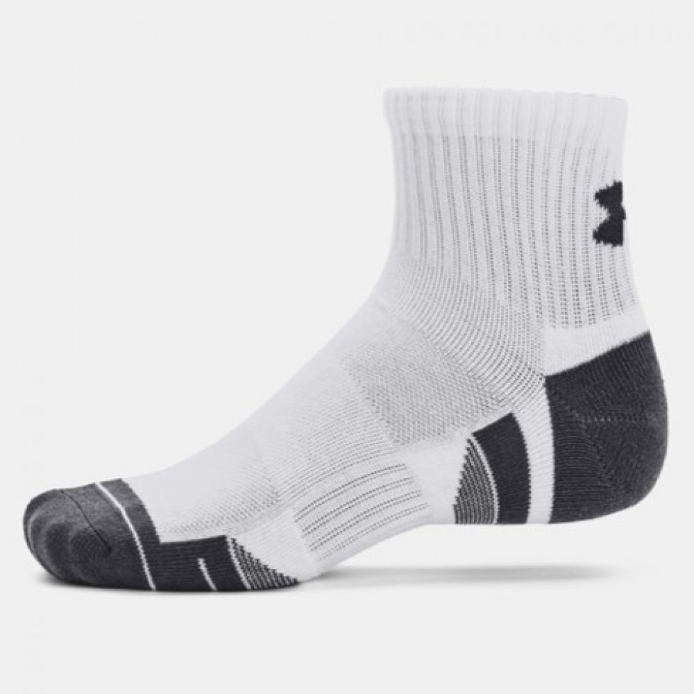 Носки спортивные Under Armour Performance Cotton Quarter Socks 3 пары (1379528-100)
