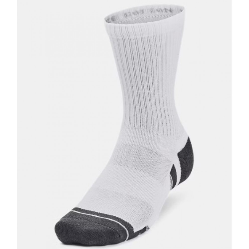 Носки спортивные Under Armour Performance Cotton Mid-Crew Socks 3 пары (1379530-100)