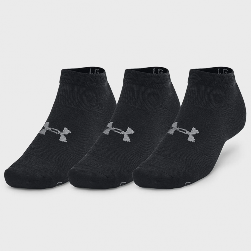 Носки спортивные Under Armour Essential Low Cut Socks 3 пары (1382958-001)