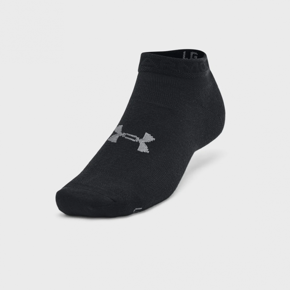 Носки спортивные Under Armour Essential Low Cut Socks 3 пары (1382958-001)