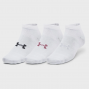Носки спортивные Under Armour Essential Low Cut Socks 3 пары (1382958-100)
