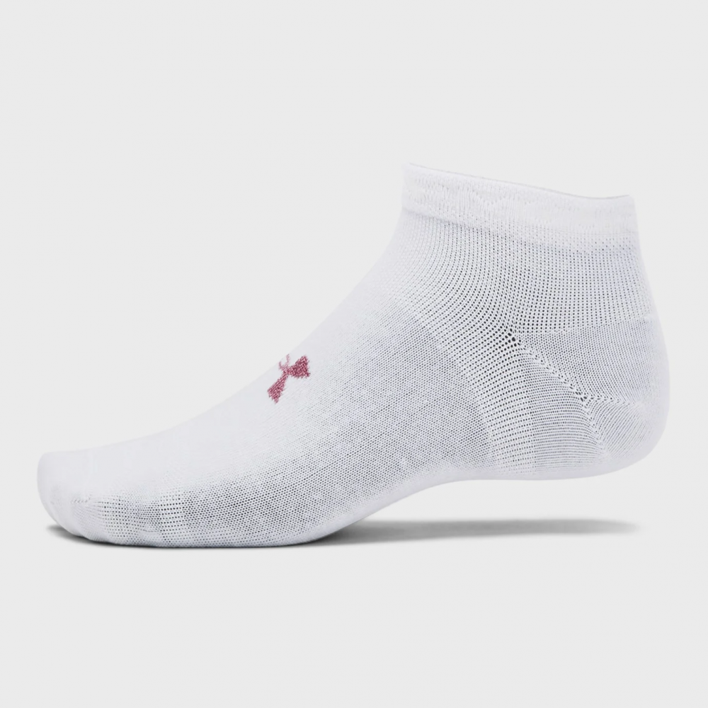 Носки спортивные Under Armour Essential Low Cut Socks 3 пары (1382958-100)