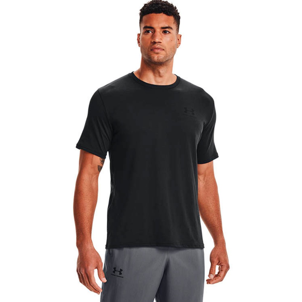 Футболка мужская спортивная Under Armour Men's Sportstyle Left Chest Short Sleeve Shirt (1326799-001)