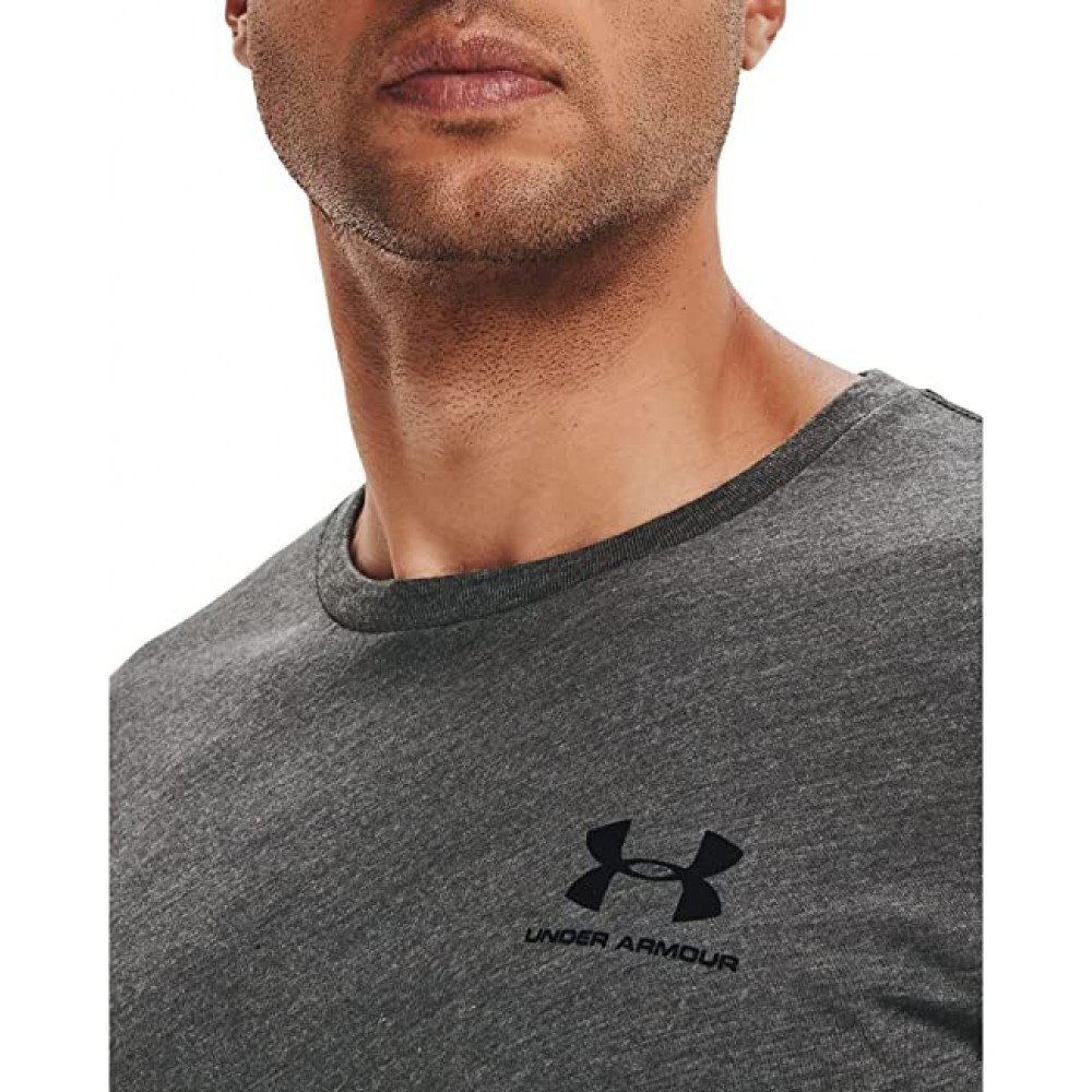 Футболка мужская спортивная Under Armour Men's Sportstyle Left Chest Short Sleeve Shirt (1326799-019)