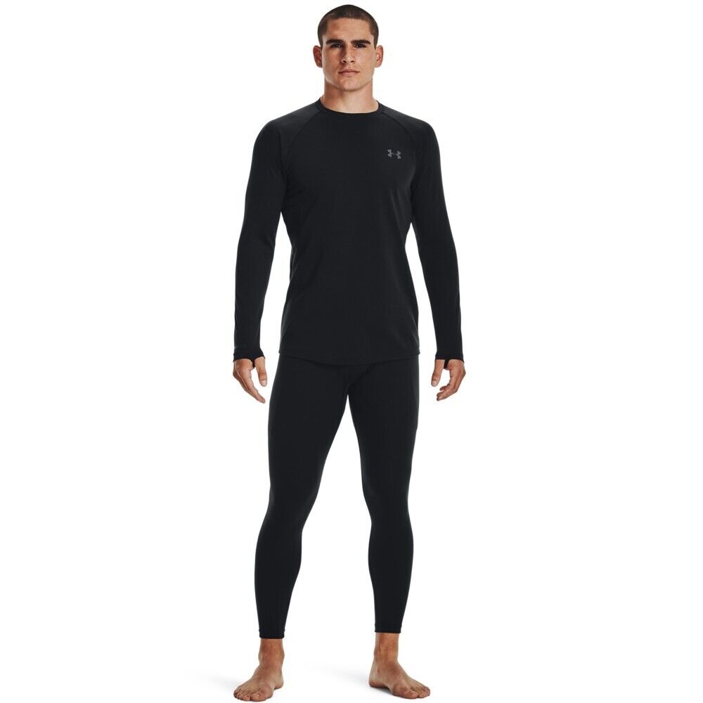 Термобелье мужское, лонгслив теплый Under Armour Base 2.0 Crew (1343244-001)