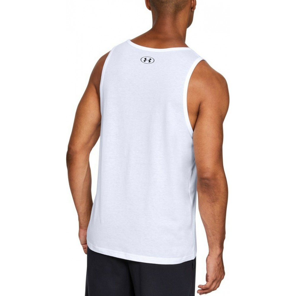 Майка спортивная мужская Under Armour Men's Sportstyle Logo Tank (1329589-101)