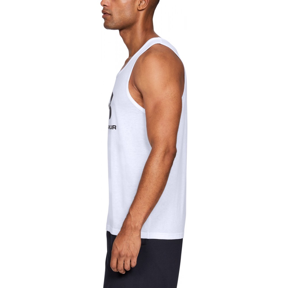 Майка спортивная мужская Under Armour Men's Sportstyle Logo Tank (1329589-101)
