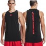 Майка баскетбольная Under Armour Men's Baseline Cotton Tank (1361901-001)