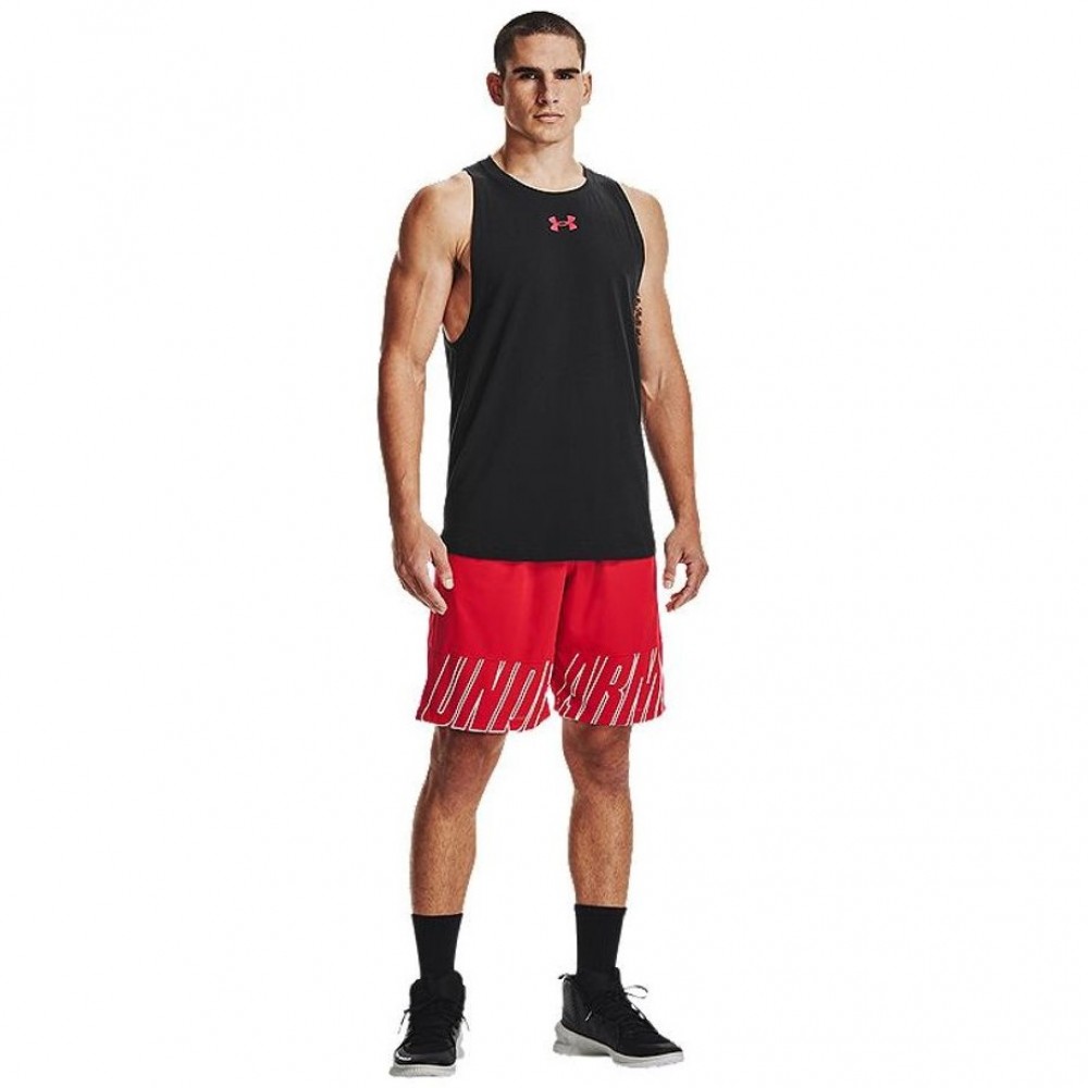 Майка баскетбольная Under Armour Men's Baseline Cotton Tank (1361901-001)
