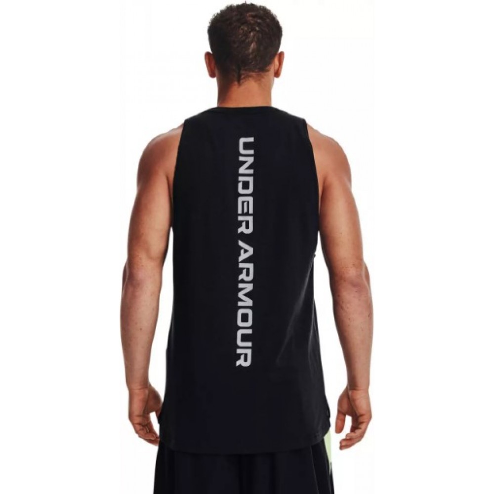 Майка баскетбольная Under Armour Men's Baseline Cotton Tank (1361901-003)
