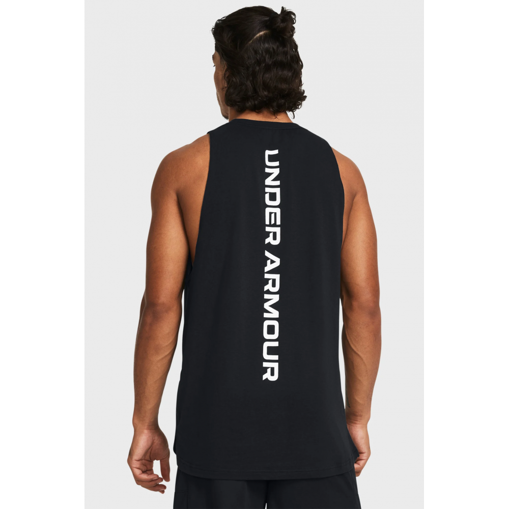 Майка баскетбольная Under Armour Men's Baseline Cotton Tank (1361901-005)