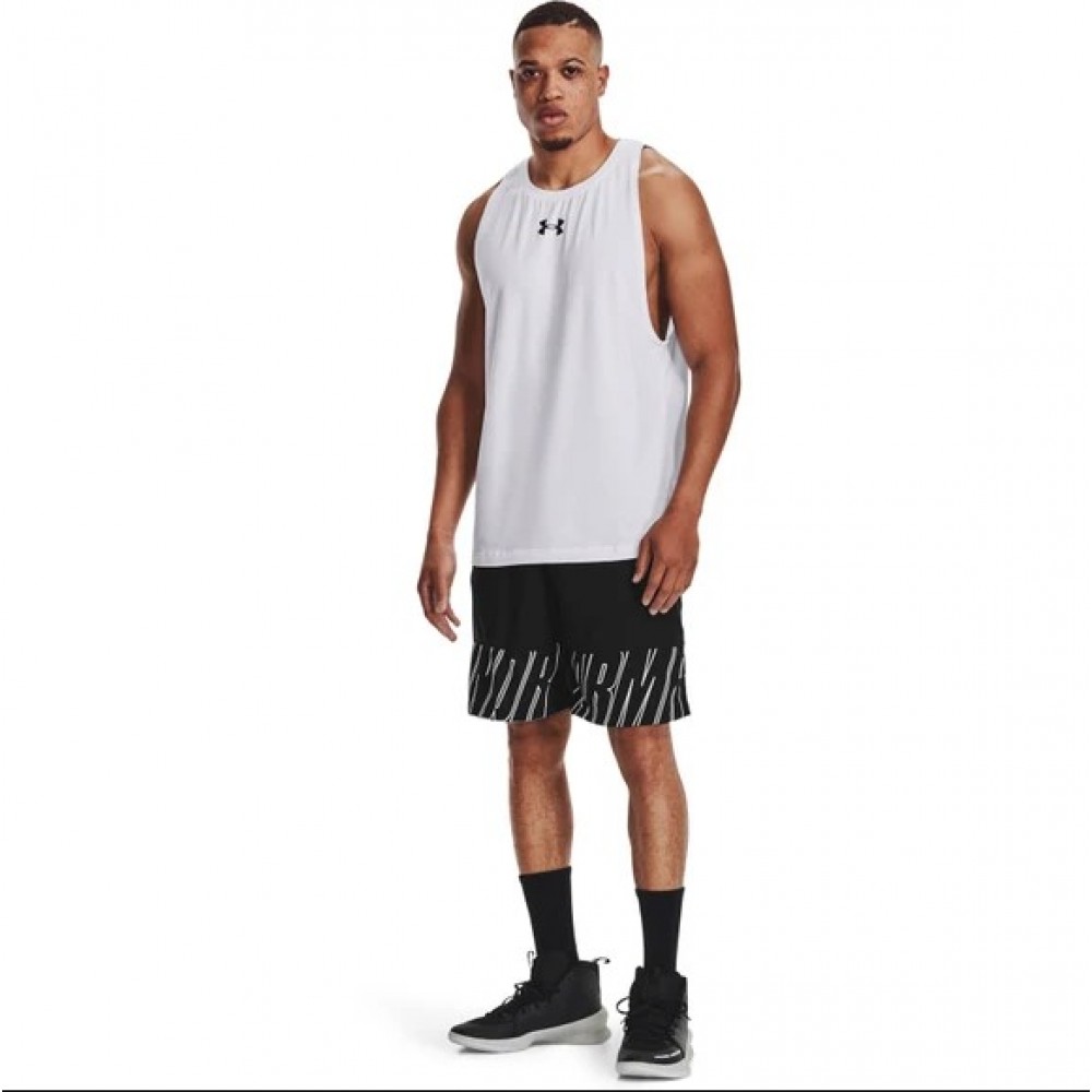 Майка баскетбольная Under Armour Men's Baseline Cotton Tank (1361901-100)