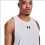 Майка баскетбольная Under Armour Men's Baseline Cotton Tank (1361901-100)