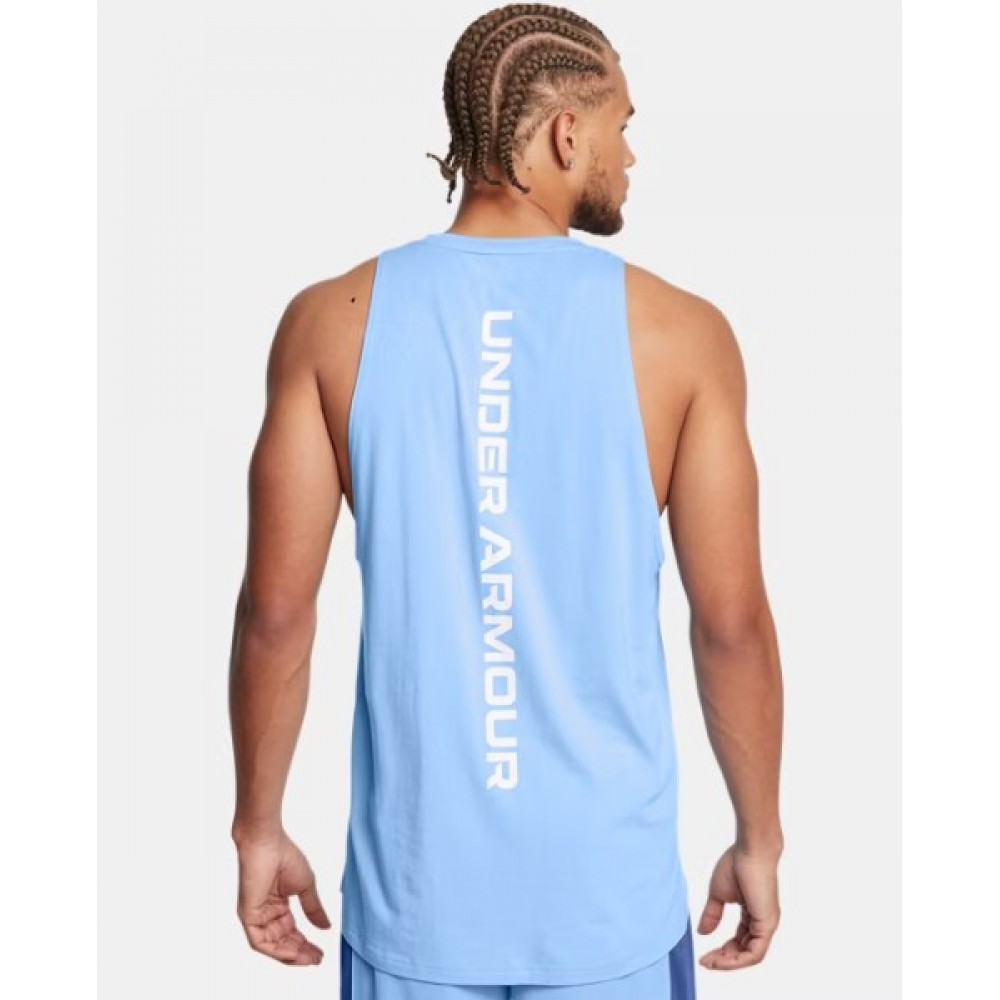 Майка баскетбольная Under Armour Men's Baseline Cotton Tank (1361901-466)