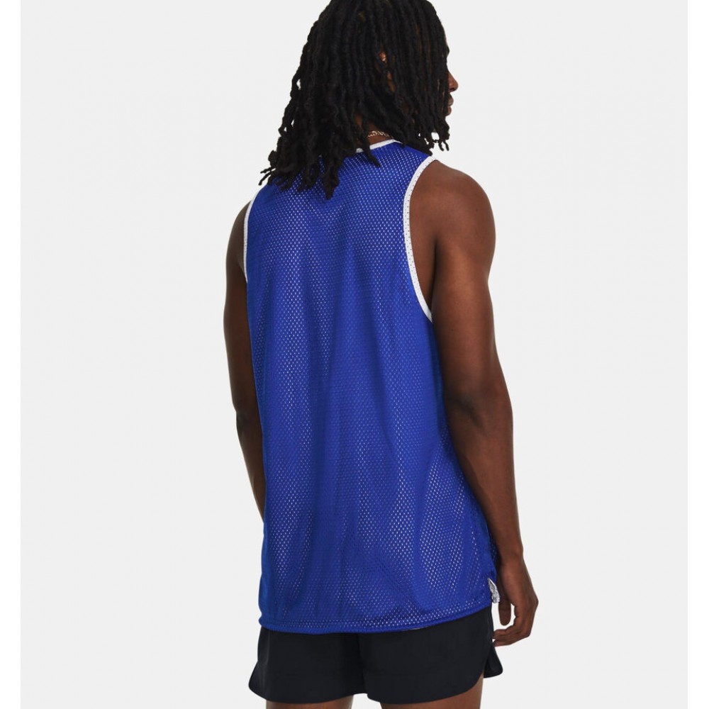 Майка баскетбольная двухсторонняя Under Armour Men's Baseline Reversible Jersey (1377310-400)