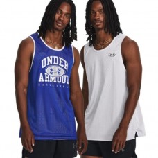 Майка баскетбольная двухсторонняя Under Armour Men's Baseline Reversible Jersey (1377310-400)