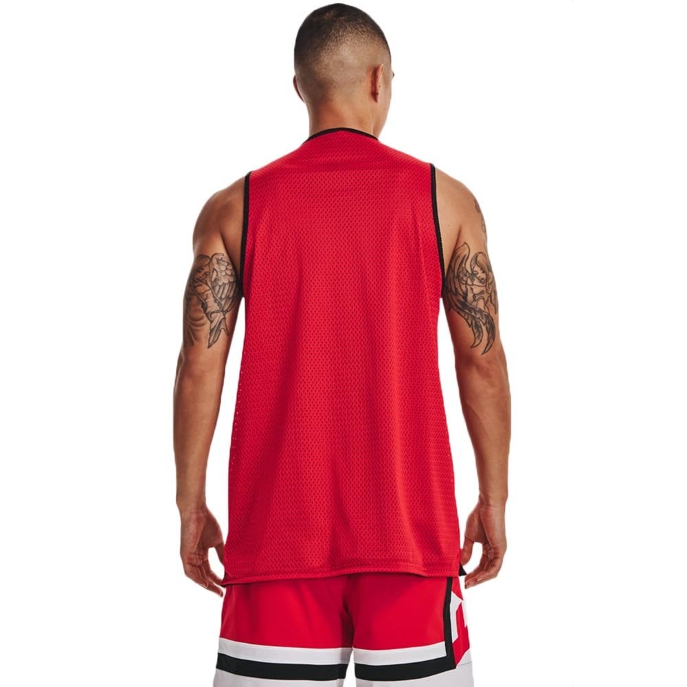 Майка баскетбольная двухсторонняя Under Armour Men's Baseline Reversible Jersey (1377310-600)
