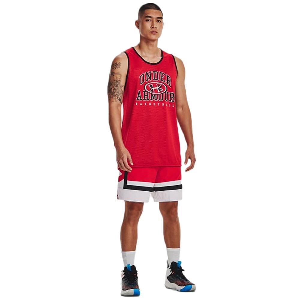 Майка баскетбольная двухсторонняя Under Armour Men's Baseline Reversible Jersey (1377310-600)