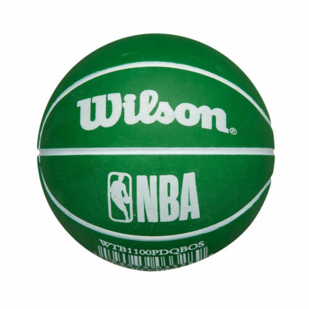 Мини-мяч баскетбольный Wilson NBA Dribbler Boston Celtics 6 см (WTB1100PDQBOS)