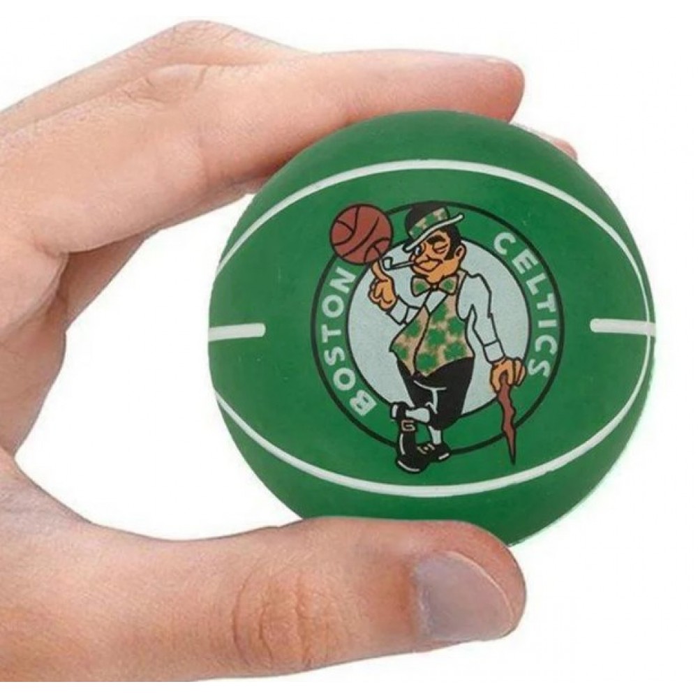 Мини-мяч баскетбольный Wilson NBA Dribbler Boston Celtics 6 см (WTB1100PDQBOS)
