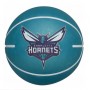 Мини-мяч баскетбольный Wilson NBA Dribbler Charlotte Hornets 6 см (WTB1100PDQCHA)