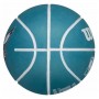 Мини-мяч баскетбольный Wilson NBA Dribbler Charlotte Hornets 6 см (WTB1100PDQCHA)