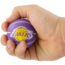 Мини-мяч баскетбольный для дриблинга Wilson NBA Dribbler Los Angeles Lakers 6 см (WTB1100PDQLAL)